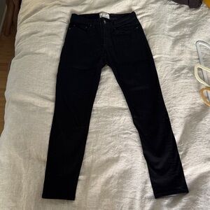 Acne Studios Black Denim Pants, Skin 5 Skinny Jeans, size 27